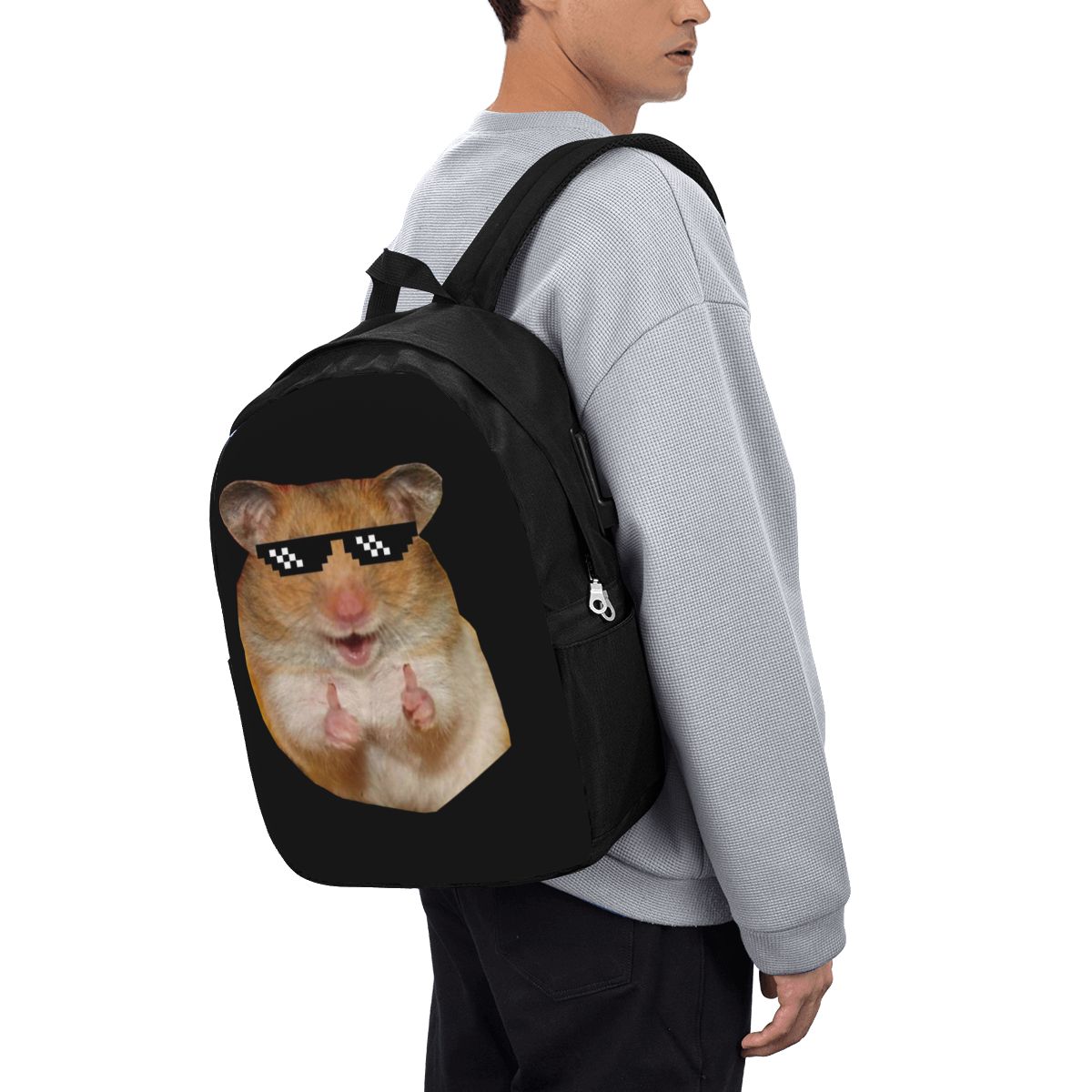Funny Hamster Backpack Travel  - Laptop Bag recension och pris
