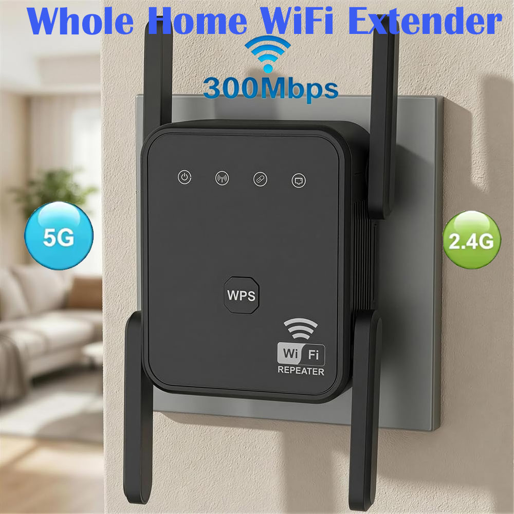 2026 New WiFi Repeater 300Mbps - Hdmi Cable recension och pris
