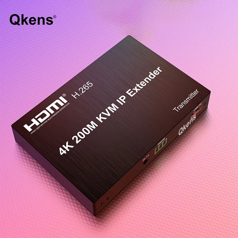 4K HDMI KVM Extender 200M Via  - Hdmi Cable recension och pris