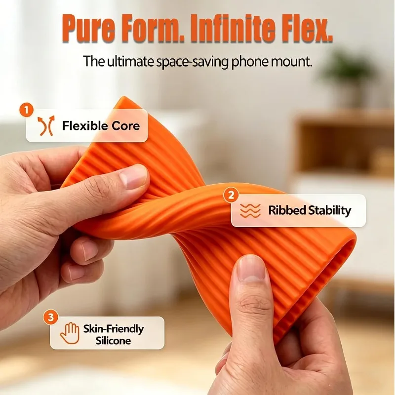 Flexible Cell Phone Holder Lap - Laptop Stand recension och pris