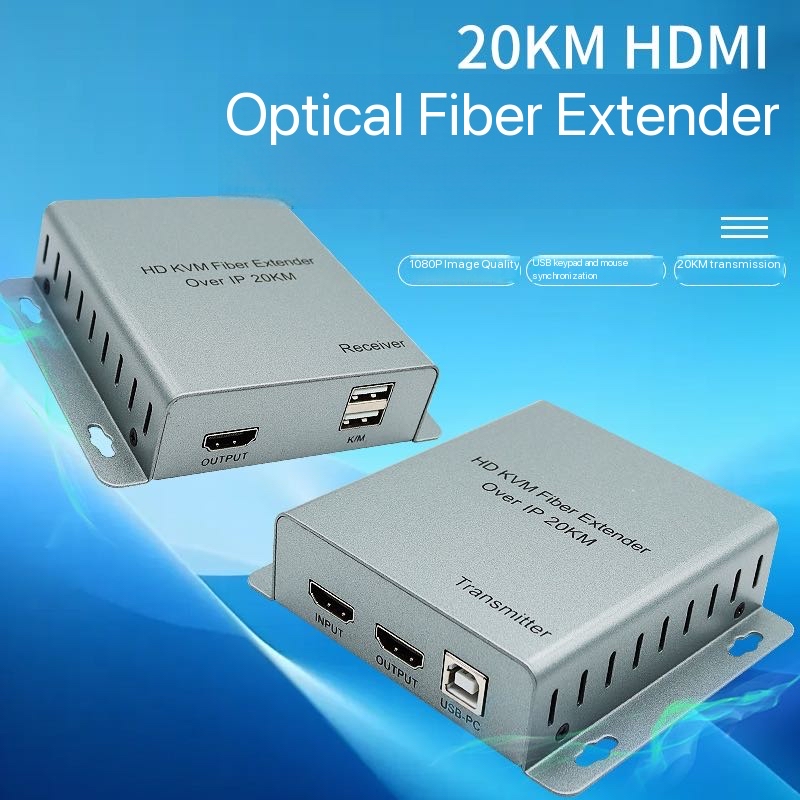 20km Fiber Cable Transmission  - Hdmi Cable recension och pris