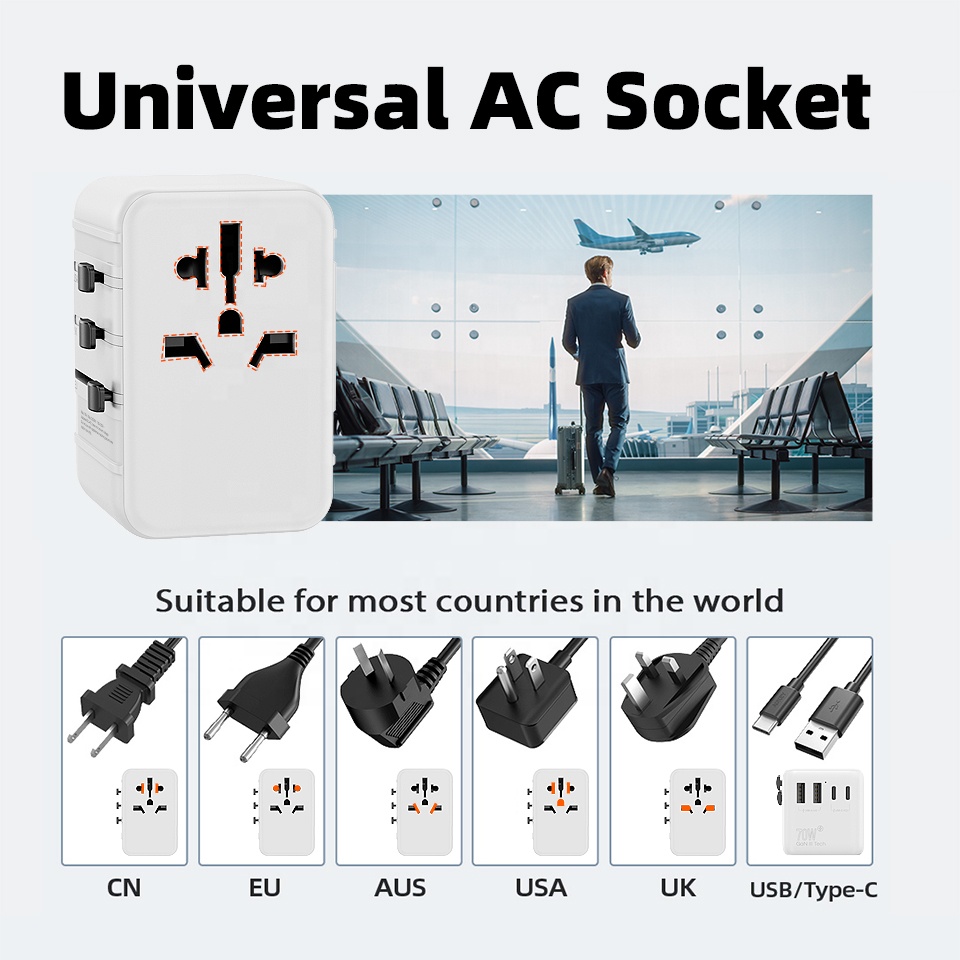 Universal Worldwide Wall Socke - Laptop Charger recension och pris