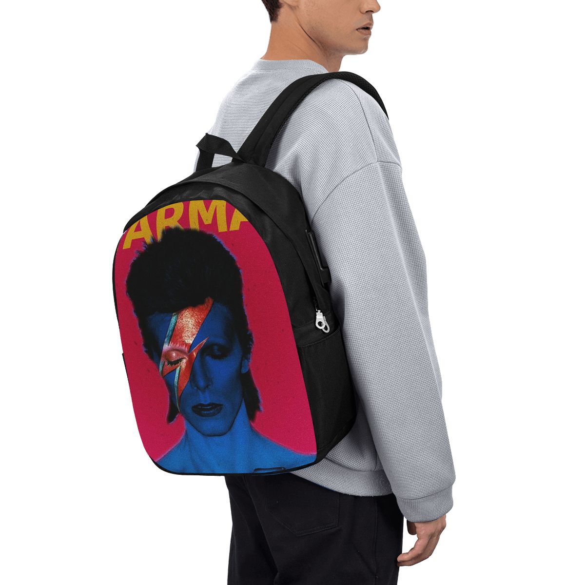 Davids Bowied Backpack Travel  - Laptop Bag recension och pris