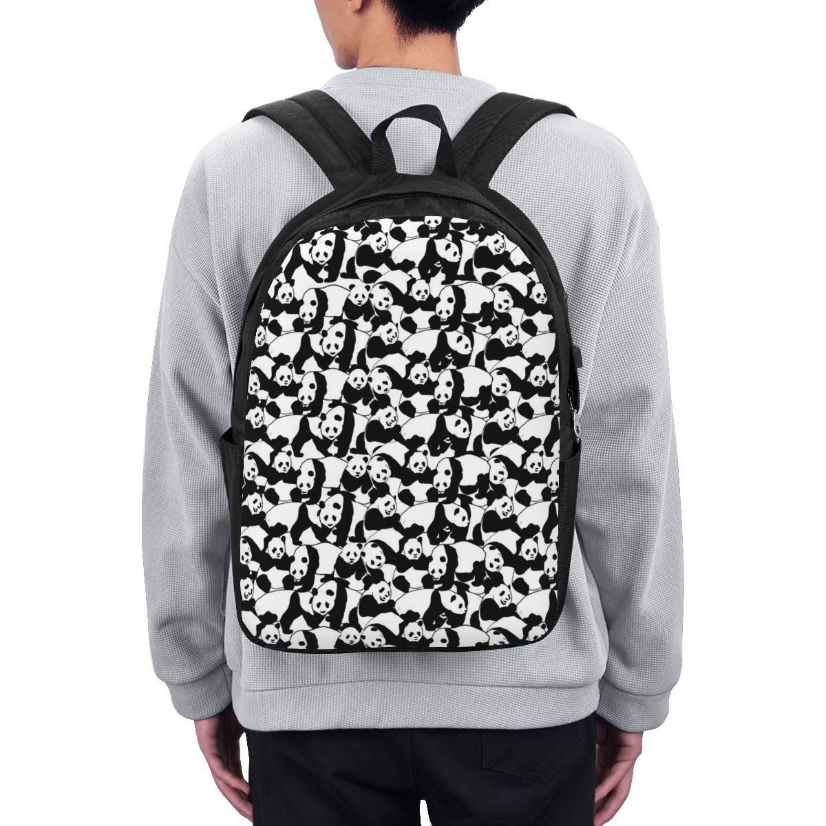 Panda Pattern Backpack Travel  - Laptop Bag recension och pris